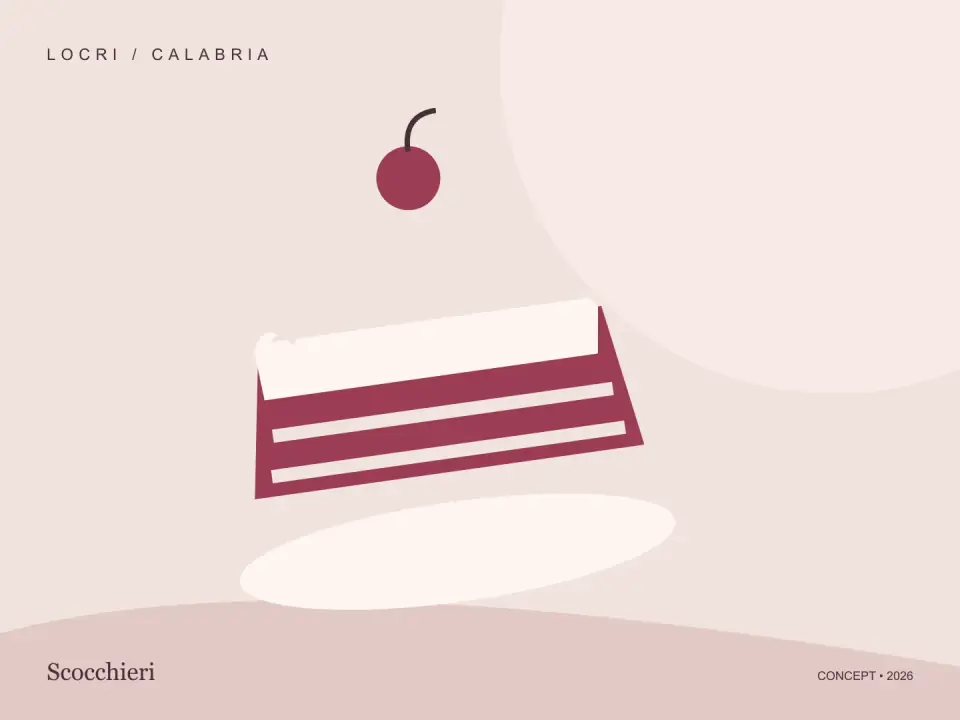 Illustrazione originale per la demo di Bar Pasticceria Mario Scocchieri